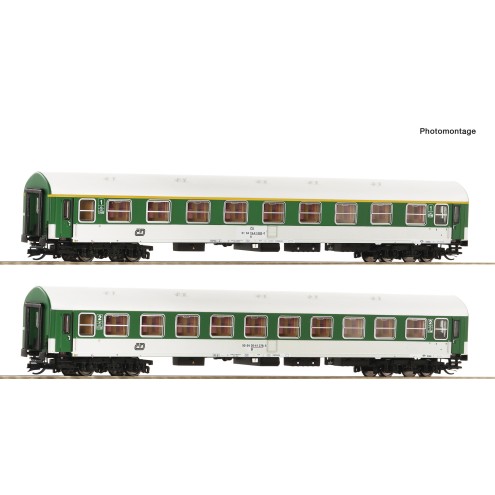 Roco 6280010 - 2er Set Y/B 70 CD #1 „Spur TT“