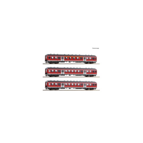 Roco 6280021 - 3er Set n-Wagen DB-AG „Spur TT“