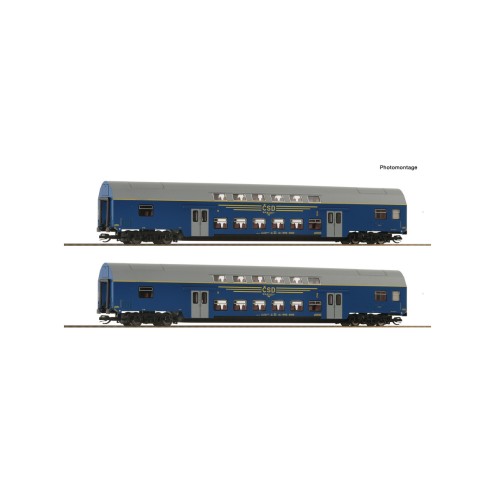 Roco 6280027 - 2er Set Dosto CSD #1 „Spur TT“