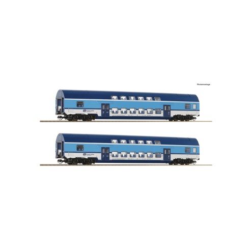Roco 6280028 - 2er Set Dosto CD „Spur TT“