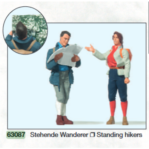 Preiser 63087 - Stehende Wanderer