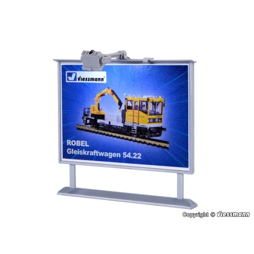 Viessmann 6336 - H0 Werbetafel mit LED-Beleuchtung