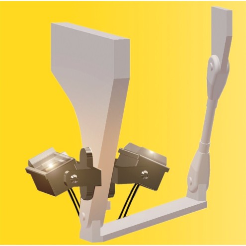 Viessmann 6339 - H0 Deckenstrahler, LED weiß, 7 Stück