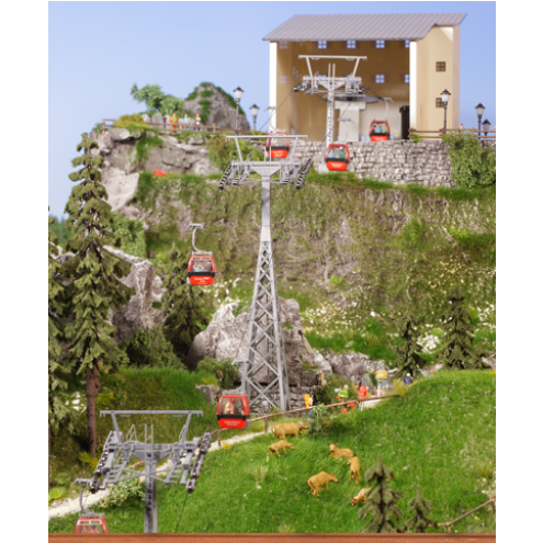 Brawa 6342 - Hahnenkammbahn Seilbahn
