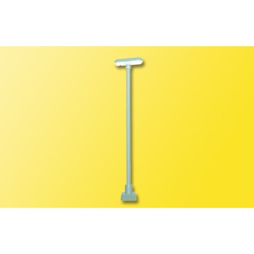 Viessmann 63641 - H0 Bahnsteigleuchte, Kontaktstecksockel, 2 LEDs weiß