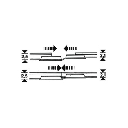 Fleischmann 6437 - Übergangs-Schienenverbinder