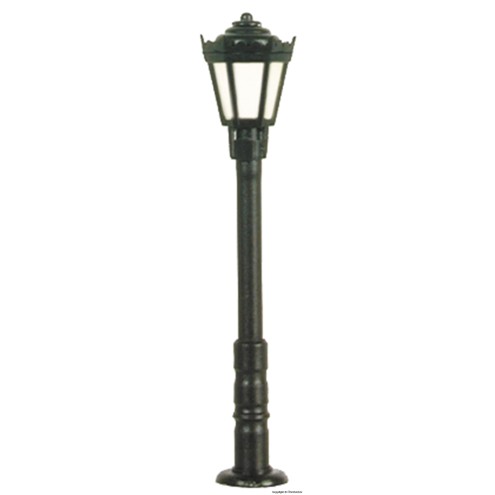 Viessmann 6470 - Parklaterne schwarz, LED warmweiß