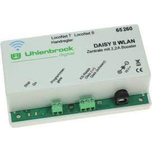 Uhlenbrock 65260 - DAISY II WLAN DCC-Zentrale mit Netzteil