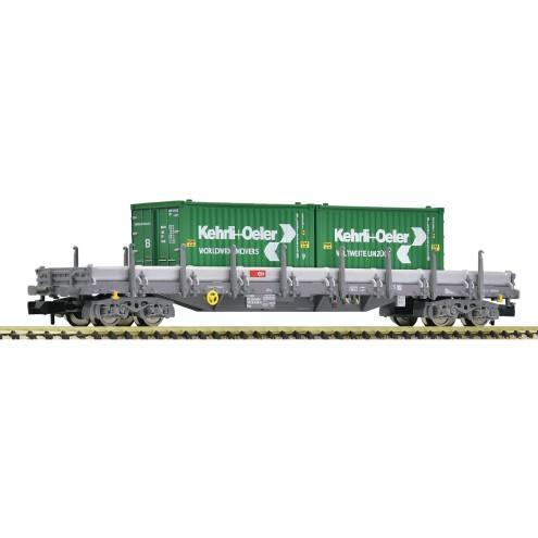 Fleischmann 6660092 - Rungenwagen Res + 2x20ft Cont.