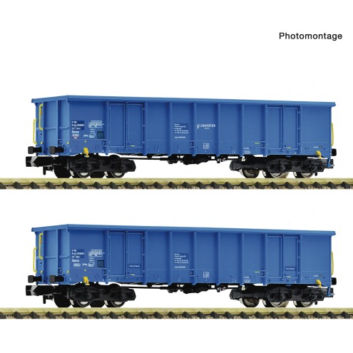 Fleischmann 6660095 - 2er Set Eanos! blau