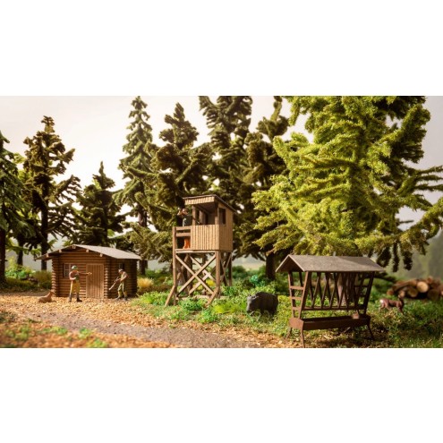 Noch 66806 - HO Laser-Cut Deko-Set "Im Wald"