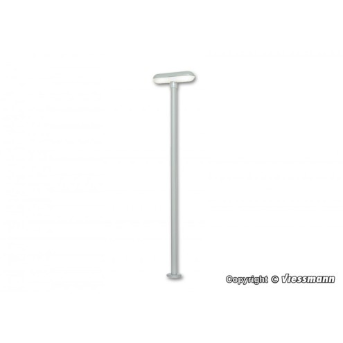 Viessmann 6726 - H0 Bausatz Bahnsteigleuchte, 2 LEDs weiß