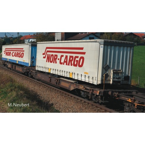 Roco 67389 - Doppeltaschenw. T2000 + Norcar