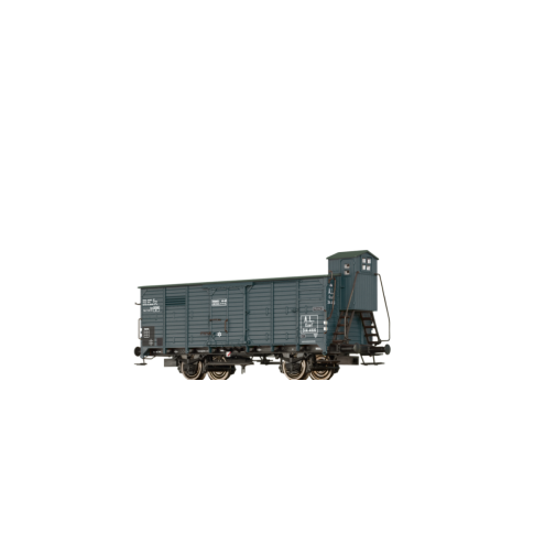Brawa 67464 - N GEDECKTER GÜTERWAGEN KUWF DER A.L., Ep. II