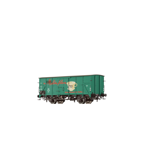 Brawa 67490 - N Gedeckter Güterwagen G10 „Melitta” der DB, Ep. III