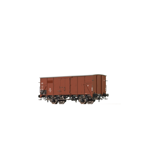 Brawa 67493 - Gedeckter Güterwagen G10 der DB, III