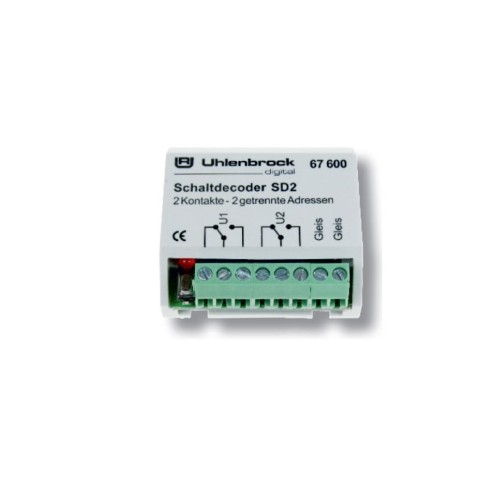 Uhlenbrock 67600 - SD2 Schaltdecoder