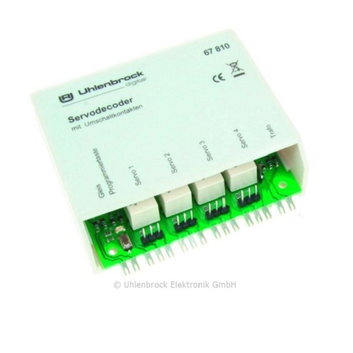 Uhlenbrock 67810 - Servodecoder mit Relais