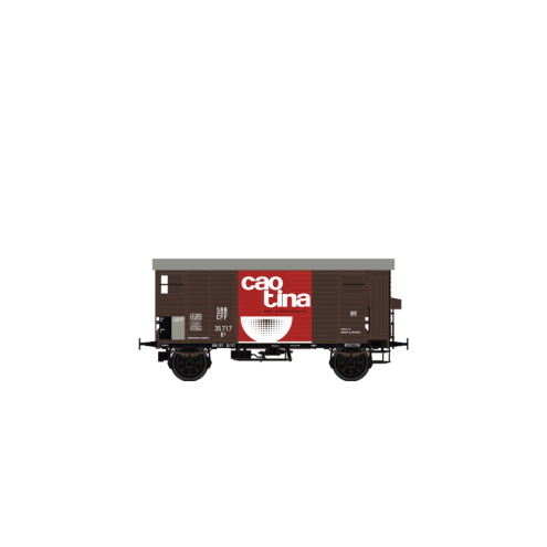Brawa 67862 - Gedeckter Güterwagen K2 „Caotina” der SBB, Ep. III
