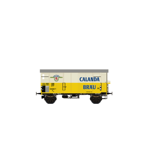 Brawa 67868 - N Gedeckter Güterwagen K2 "Calanda" der SBB, Ep. III
