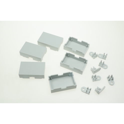 Uhlenbrock 69101 - Track-Control 6 geschlossene Kunststoffsegmente mit Steckverbindern