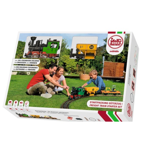 LGB 70403 - Güterzug Starter Set, Sound, 230 Volt