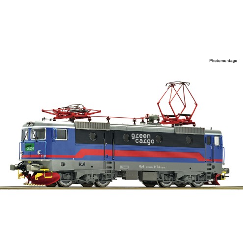 Roco 70458 - E-Lok Rc4 Green Cargo Snd.