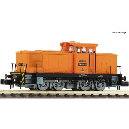 Fleischmann 722096 - Diesell. BR 106 gelb DCC