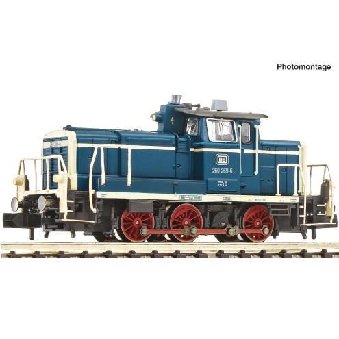 Fleischmann 722483 - Diesell.BR260 oz./bg. DCC