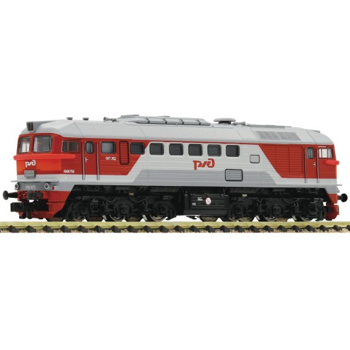 Fleischmann 725290 - Diesellok M62, rt/gr, DCC-Snd.