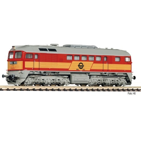 Fleischmann 725291 - Diesellok M62, orange, gelb, D