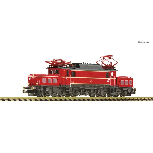Fleischmann 739420 - E-Lok Rh 1020 Blutorange
