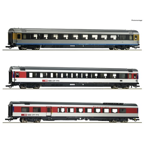 Roco 74021 - 3er Set EC 6/7 SBB #1