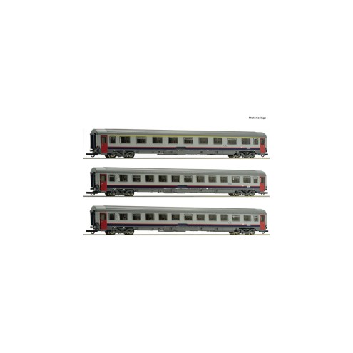 Roco 74063 - 3er Set Eurofima SNCB