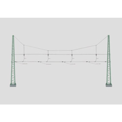 Märklin 74132 - Quertragewerk für 4 Gleise