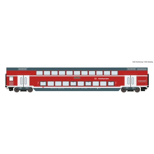 Roco 74157 - Doppelstockwagen, DB AG