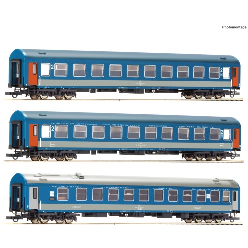 Roco 74188 - Reisezugwagen D 374/375 „Vindobona/Hungaria“, MAV