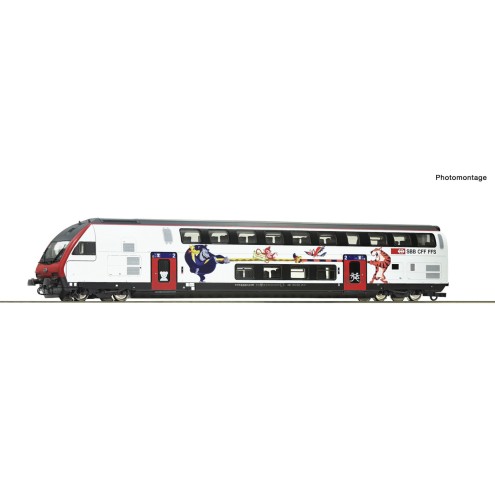 Roco 74718 - Doppelstockw.Stw. IC2020 DC