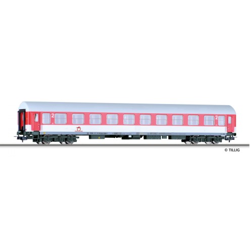 Tillig 74984 - Reisezugwagen 2. Klasse, Typ Y/B 70, der ZSSK, Ep. VI
