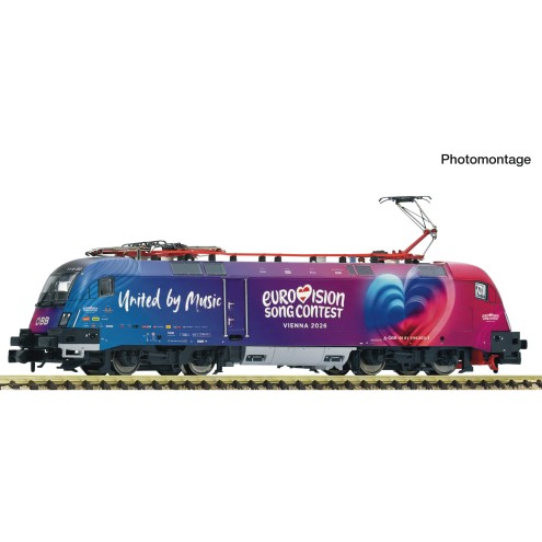Fleischmann 7570095 - E-Lok 1116 203-1 ÖBB "ESC Songcontest 2026" DC-Sound