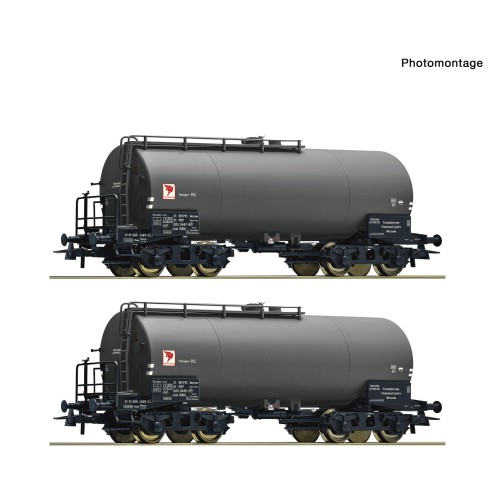 Roco 76017 - 2er Set Kesselwag. PKP