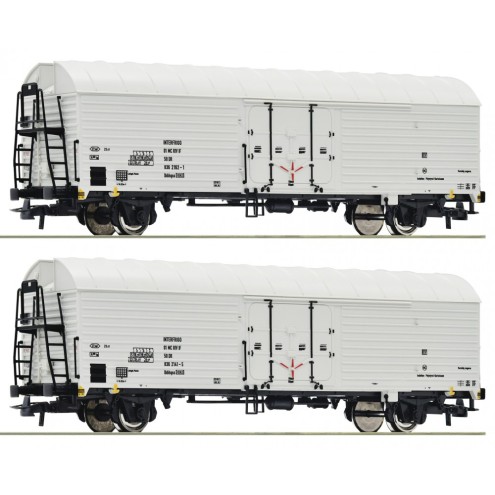 Roco 76035 - 2er Set Kühlwagen DR
