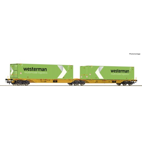 Roco 76631 - Doppeltragw. Clip + Westerman