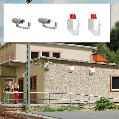 Busch 7755 - M-Set Kameras&Alarmanlagen H0