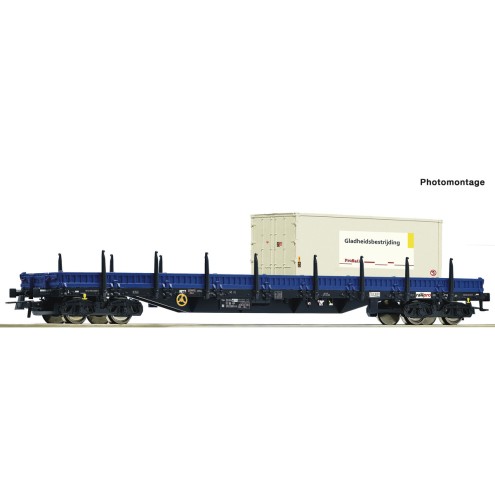 Roco 77686 - Rungenwag.Railpro + Container