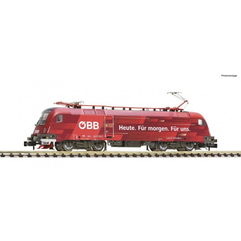 Fleischmann 781773 - Elektrolokomotive 1116 225-4, ÖBB „Heute. Für morgen. Für uns.“