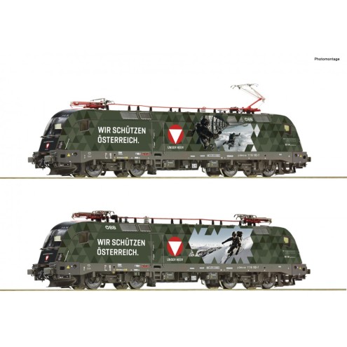 Roco 78492 - Elektrolokomotive 1116 182-7 „Bundesheer‟, ÖBB