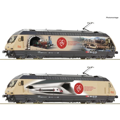 Roco 70678 -Elektrolokomotive 460 019-3 „175 Jahre Schweizer Bahnen‟, SBB "Sale"