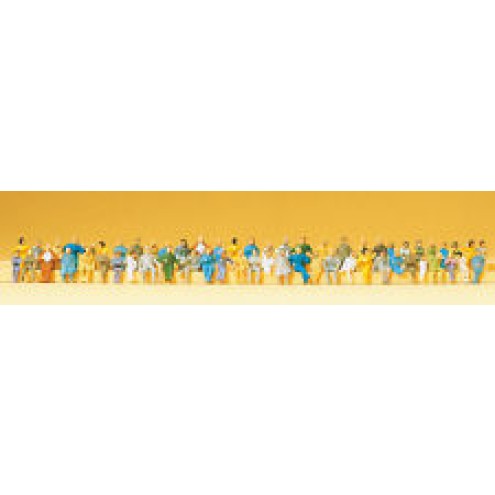 Preiser 79250 - 60 sitzende Reisende