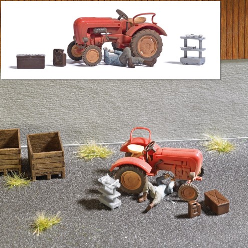 Busch 7937 - Action-Set: Traktorreparatur